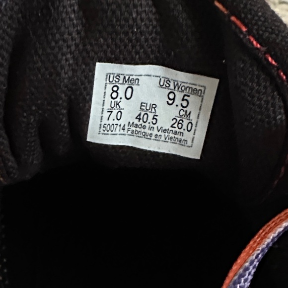 Vans Black Sneakers with Rainbow Soles - Picture 8 of 8